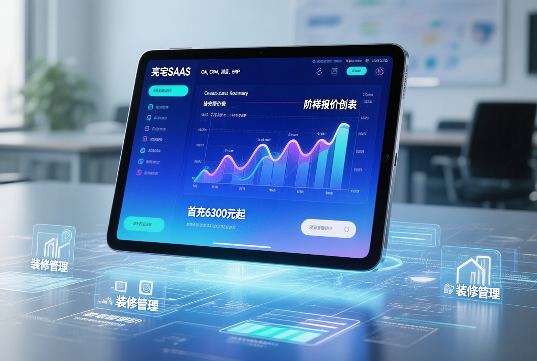 亮宅SAAS装修管理软件最新销售报价体系